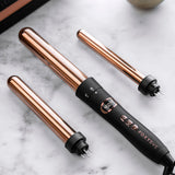 ROSE GOLD 3 in 1 CURLING WAND